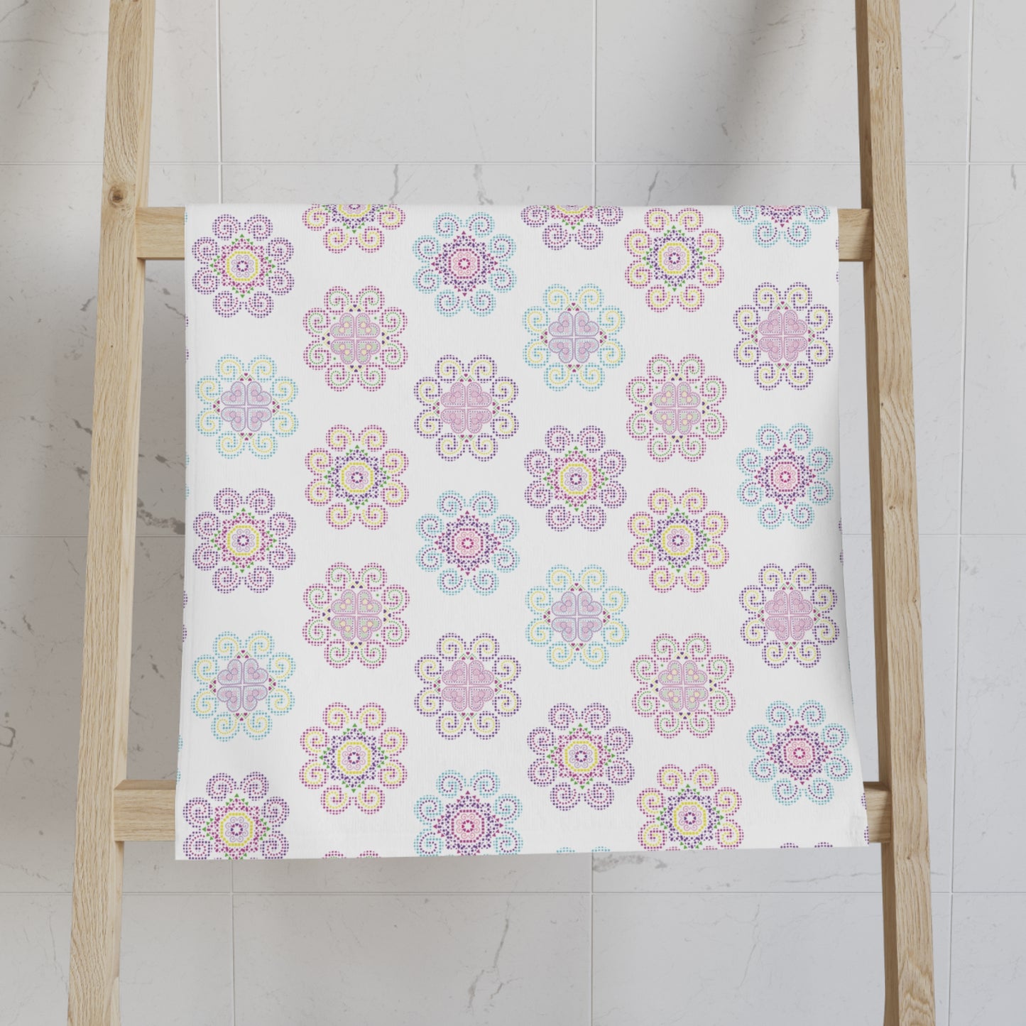 Hmong Inspired Design (Small Pattern) - Hand Towel