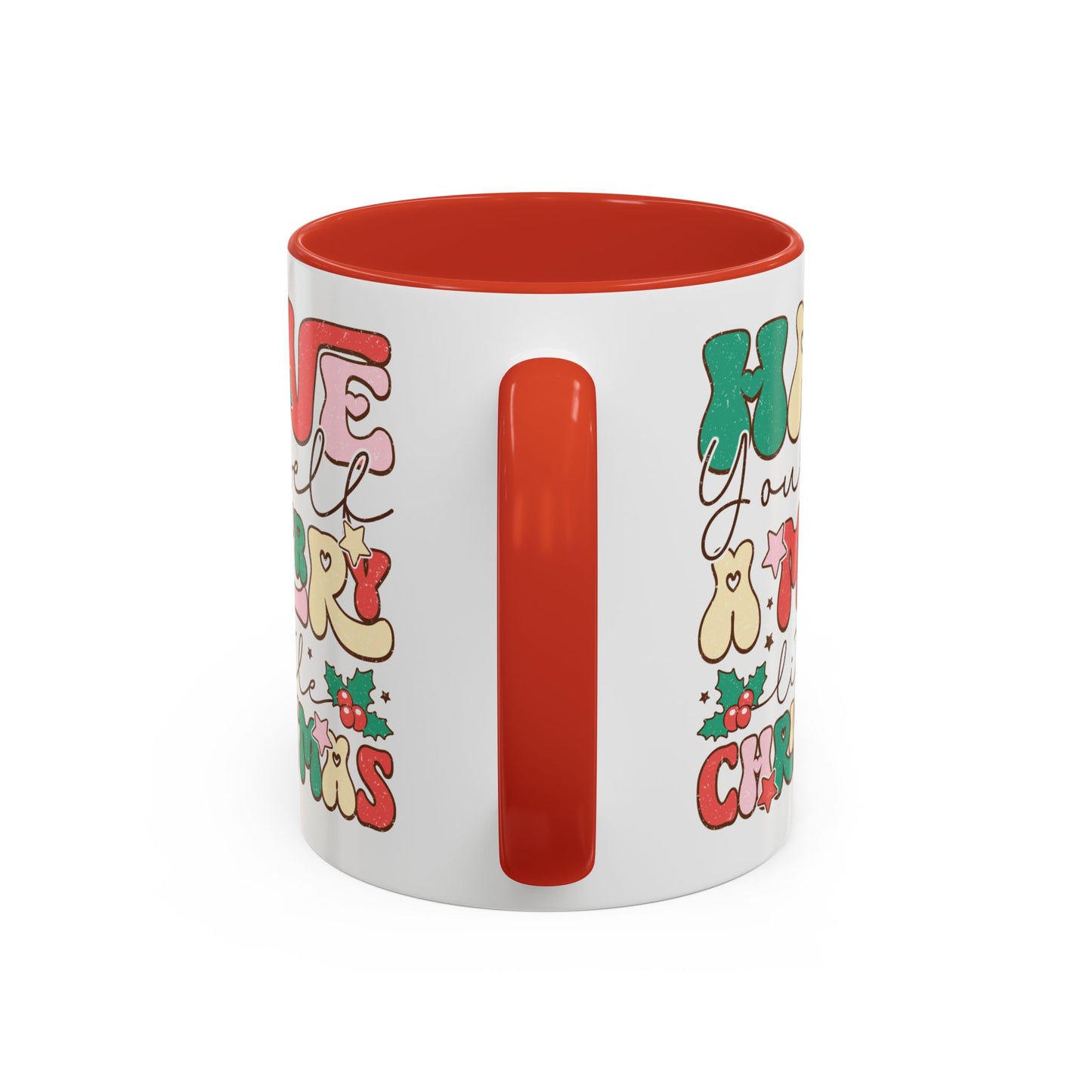 Coffee Mug Cup (11, 15oz) - Have Yourself a Merry Little Christmas - Retro Vintage Style Theme