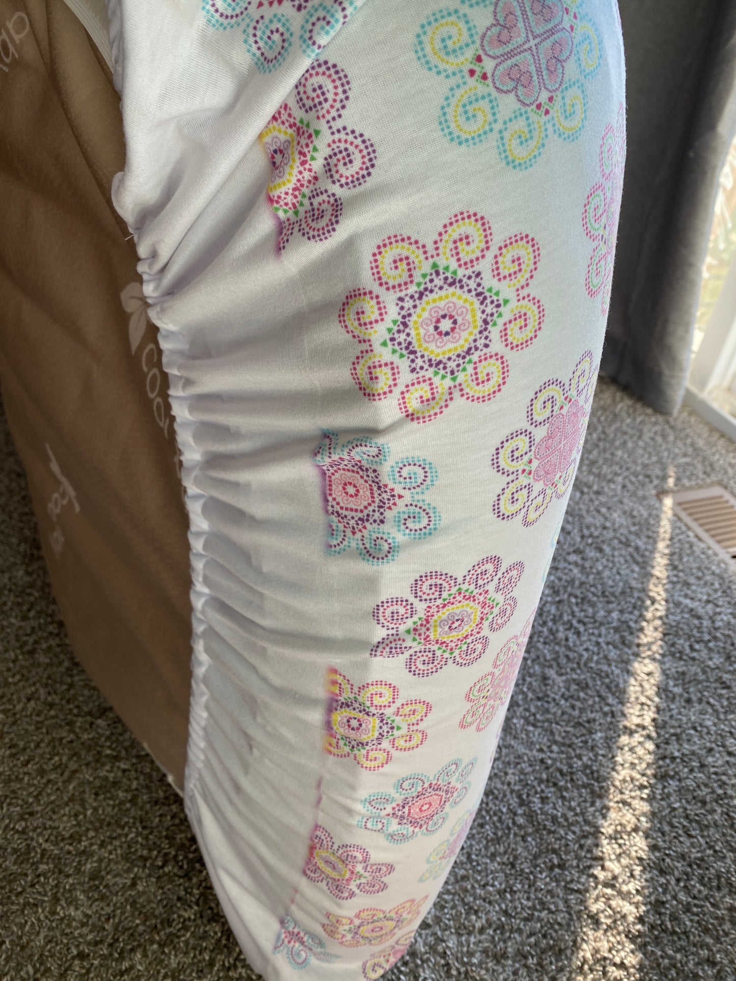 Jersey Fitted Crib Sheet - Hmong Inspired Design