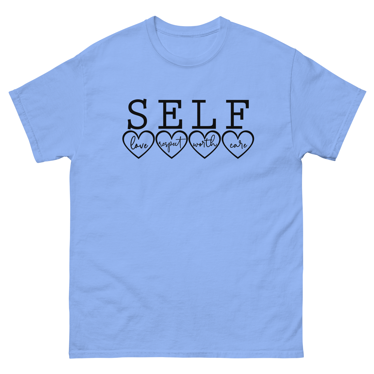 Adult Shirt - SELF Love Hearts