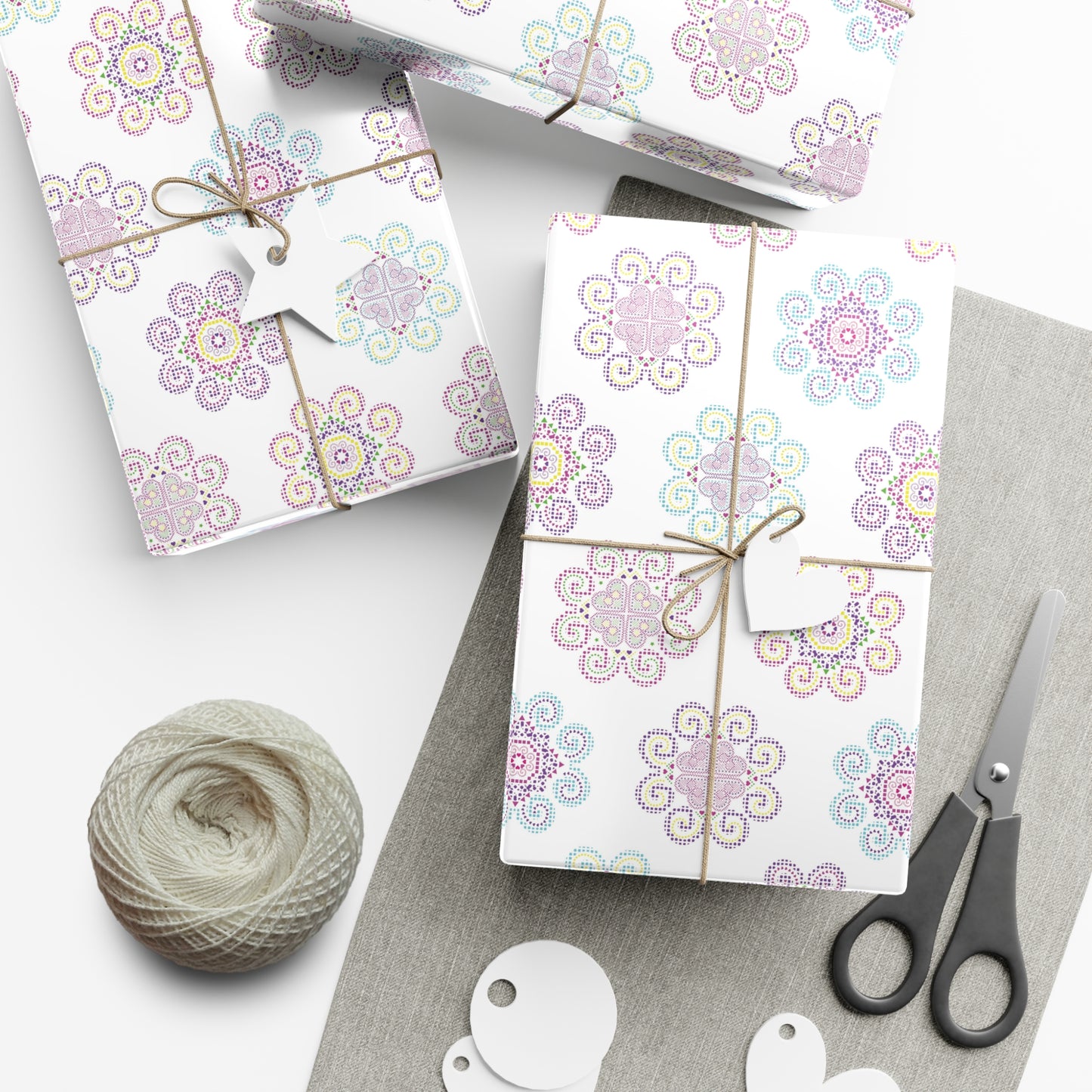 Gift Wrap Papers - Hmong Inspired (Medium Design)