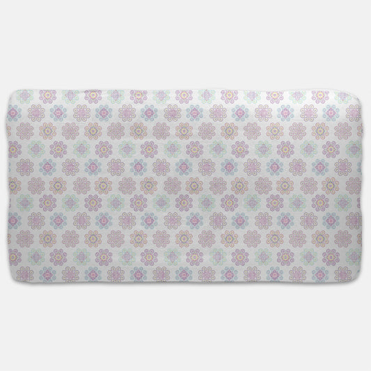 Jersey Fitted Crib Sheet - Hmong Inspired Design