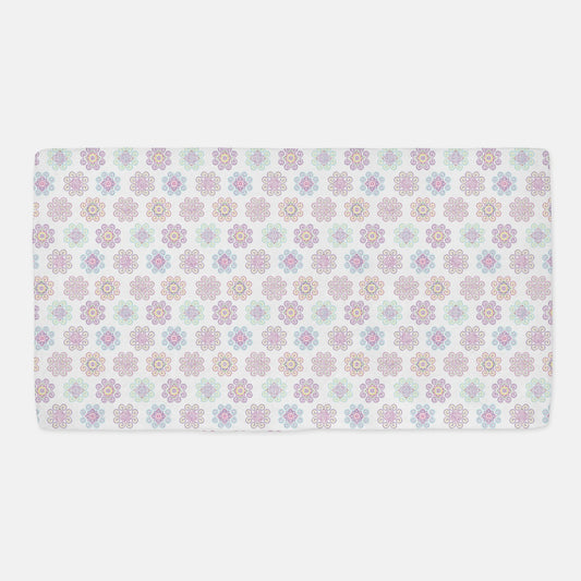 Minky Fitted Crib Sheet - Hmong Inspired Design