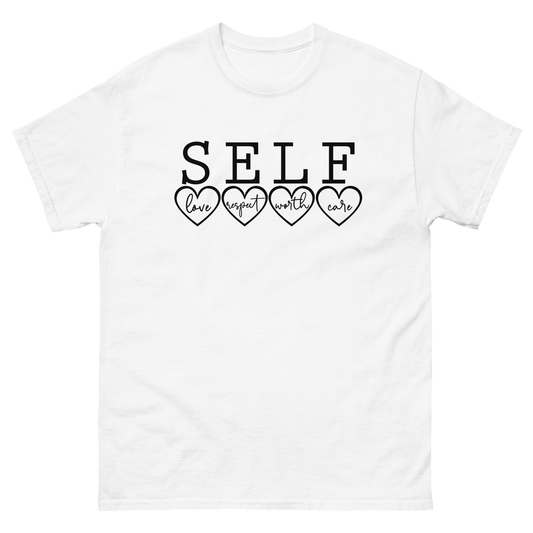 Adult Shirt - SELF Love Hearts